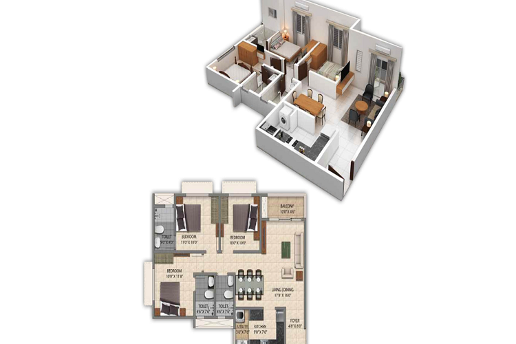 provident park squre unit plan 5 real