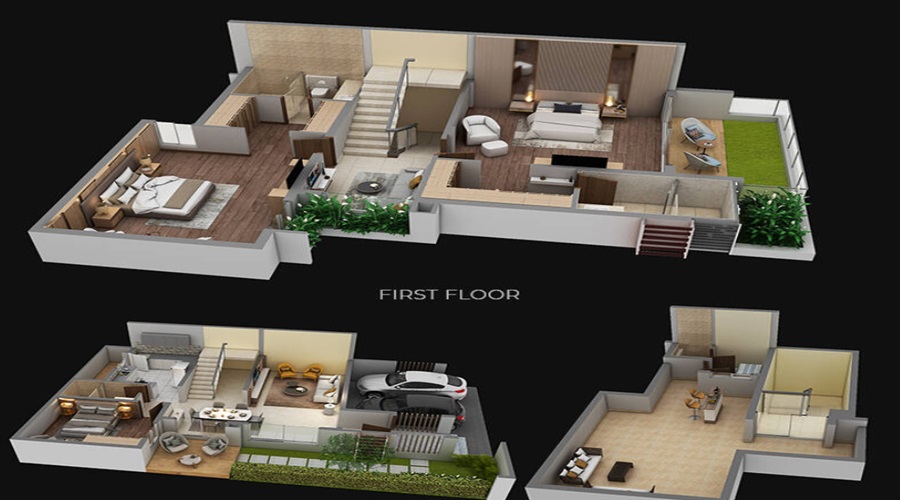 purva symphony 4bhk