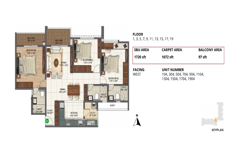 Sumadhura folium phase2 3bhk 3 real